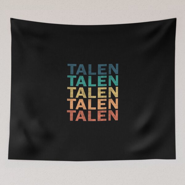 Item preview, Talen Name T Shirt - Talen Vintage Retro Talen Name Gift Item Tee designed and sold by enstacee75.