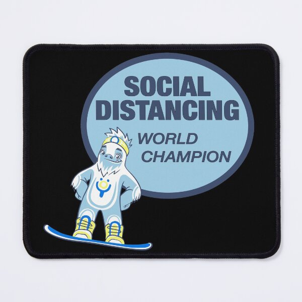 Item preview, Social Distancing World Champion designed and sold by NadyaCC.