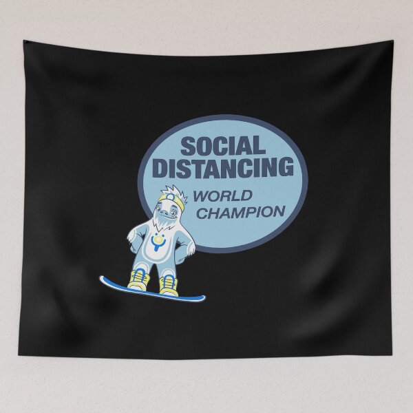 Item preview, Social Distancing World Champion designed and sold by NadyaCC.