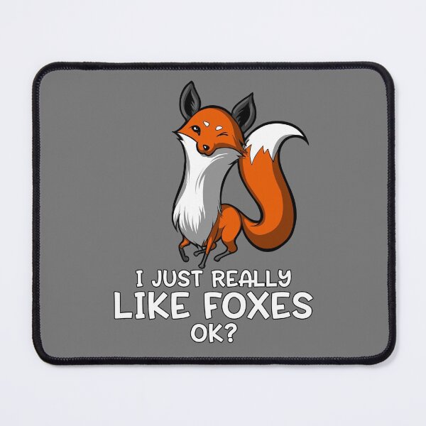 Item preview, I Just Really Like Foxes OK? designed and sold by underheaven.