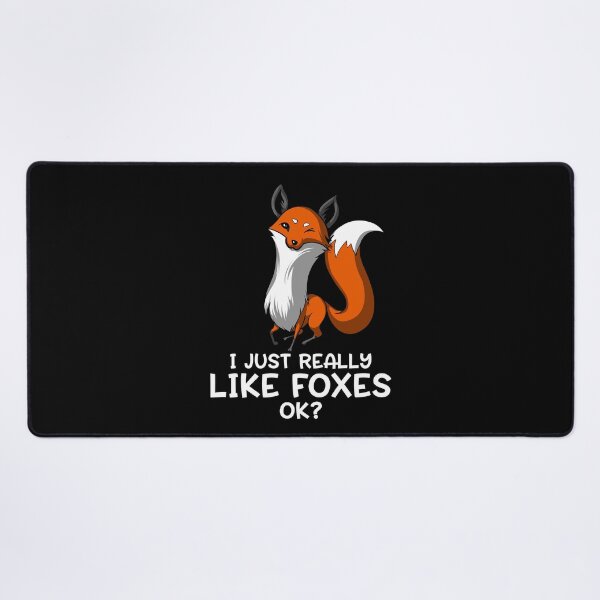 Item preview, I Just Really Like Foxes OK? designed and sold by underheaven.