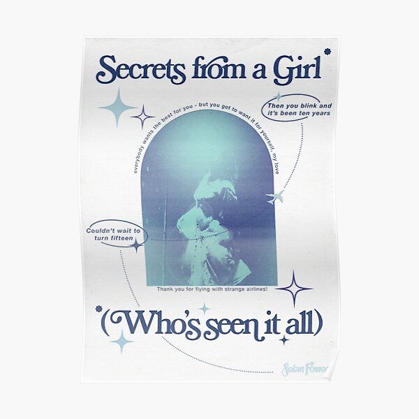 "Secrets from a Girl (Who's Seen it All)" Poster