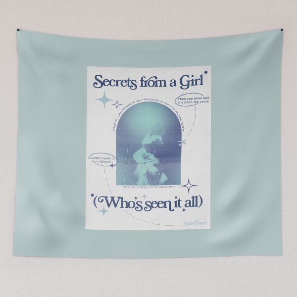 Item preview, "Secrets from a Girl (Who's Seen it All)" designed and sold by lgsketches.