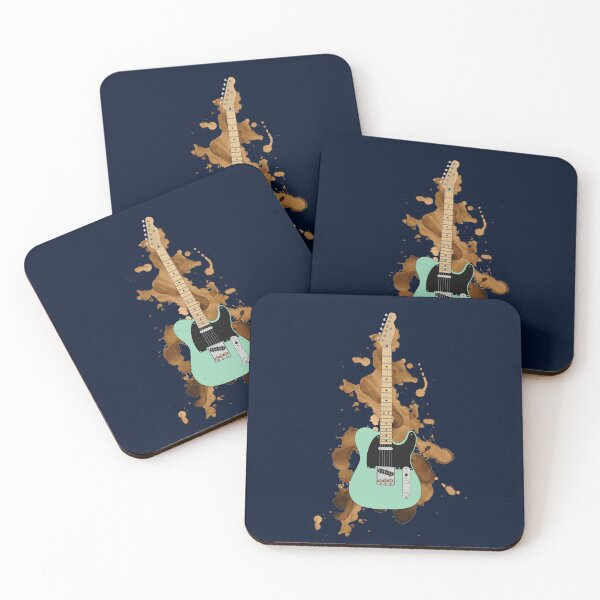 Item preview, T-Style Electric Guitar Maple Surf Green Color designed and sold by nightsworthy.