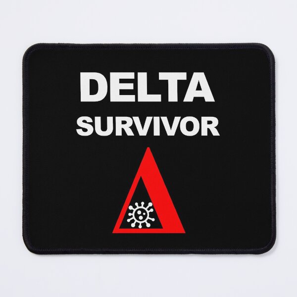 Item preview, Delta Survivor, Survived Delta Virus Variant 2021, Vaccination Complete, Fully Vaccinated, New Dark designed and sold by Max-Wear.