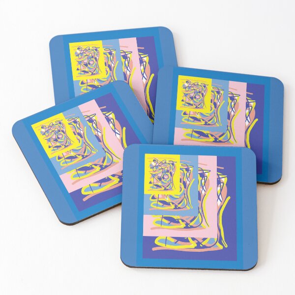 Item preview, Rhythmic Variation Blue designed and sold by MyArtMind.