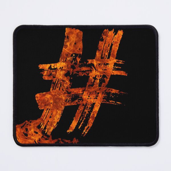 Item preview, Burning on Fire Hashtag designed and sold by hatimelhag.