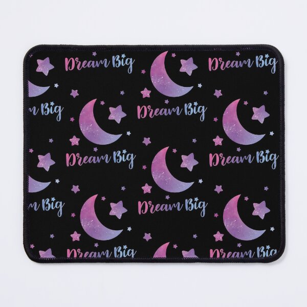 Item preview, Dream Big, Galaxy Black Pattern Theme designed and sold by lulu-draw3.