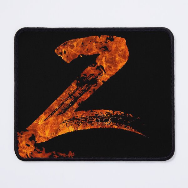 Item preview, Burning on Fire Letter Z designed and sold by hatimelhag.
