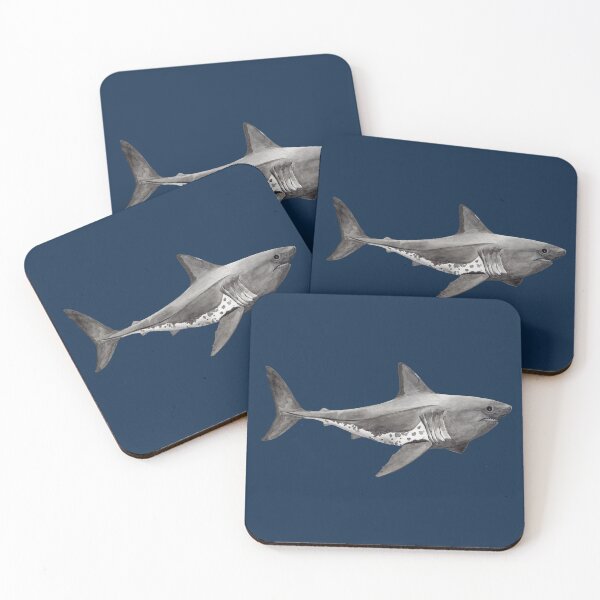Item preview, SALMON SHARK-Lamna ditropis designed and sold by BEATRIZ ABAITUA.