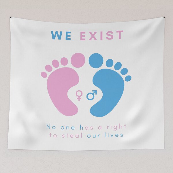 Item preview, We Exist - Fight for pre-born - Antiabortion   designed and sold by Coczzi.