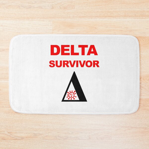 Item preview, Delta Survivor, Survived Delta Virus Variant 2021, Vaccination Complete, Fully Vaccinated, New designed and sold by Max-Wear.
