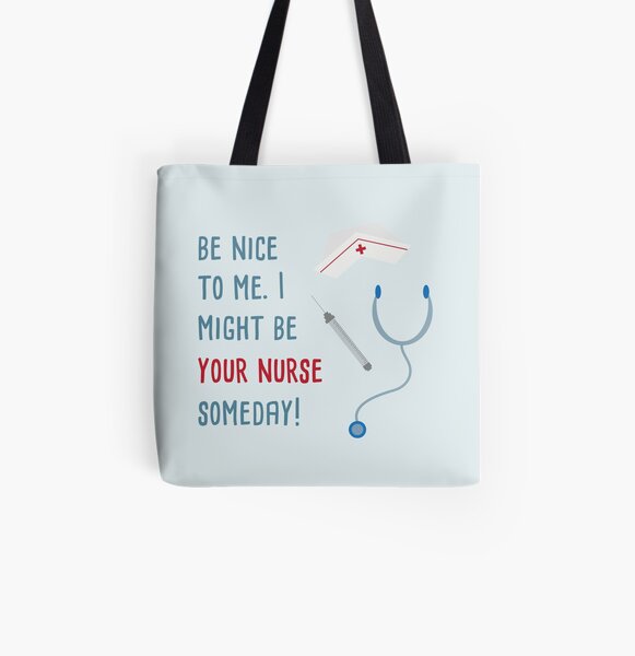 Nurse All Over Print Tote Bag