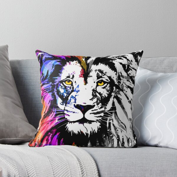 Item preview, Abstract Lion Head - Lion by Tigazprint designed and sold by BigWildKiwi.