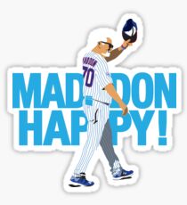 MaddonHappy! Wavetype Sticker