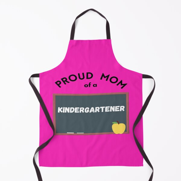 Item preview, proud mom of a kindergartener, pink background designed and sold by Jessi-Sketches.