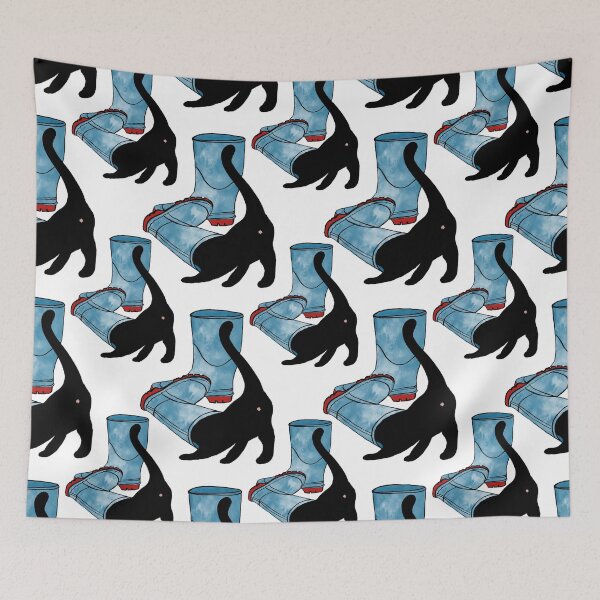 Item preview,  Cat Butt & The Smelly Wellingtons - Curious Cat Series designed and sold by RosalieReeves.
