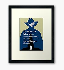 Dark Tower - Gunslinger Framed Print