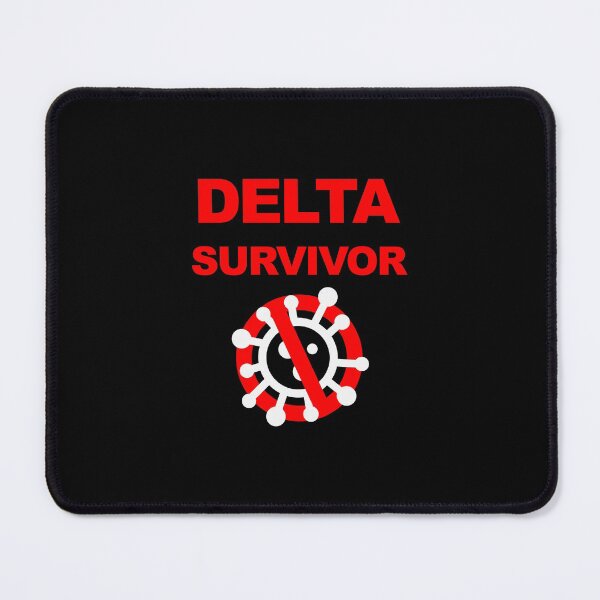 Item preview, Delta Survivor, Survived Delta Virus Variant 2021, Vaccination Complete, Fully Vaccinated, Vaccine Saves Lives, New Dark designed and sold by Max-Wear.