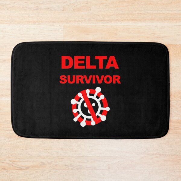 Item preview, Delta Survivor, Survived Delta Virus Variant 2021, Vaccination Complete, Fully Vaccinated, Vaccine Saves Lives, New Dark designed and sold by Max-Wear.