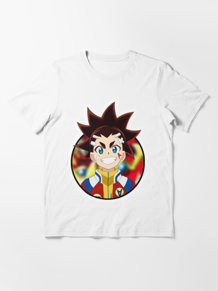 Beyblade Burst Quadstrike Valt Design Tee Shirt for Unisex and 