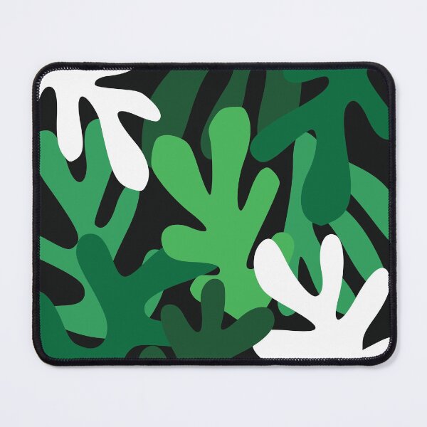 Item preview, Green Leaves Cutouts Pattern designed and sold by kapotka.