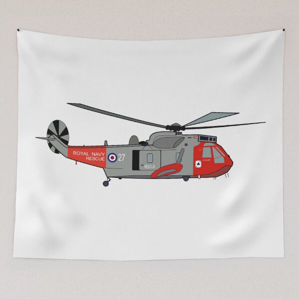 Item preview, Royal Navy Search and Rescue Helicopter (771 Squadron, Westland Sea King) designed and sold by Xh101.