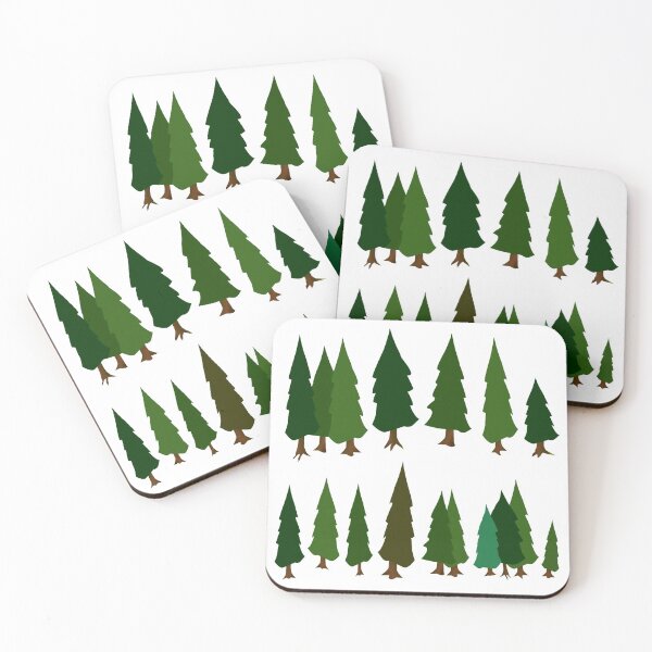 Item preview, Peaceful Green Tree Forest designed and sold by Melsky.