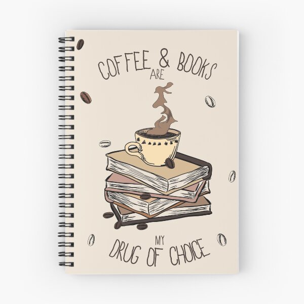 Item preview, Coffee And Books designed and sold by EllunaArts.