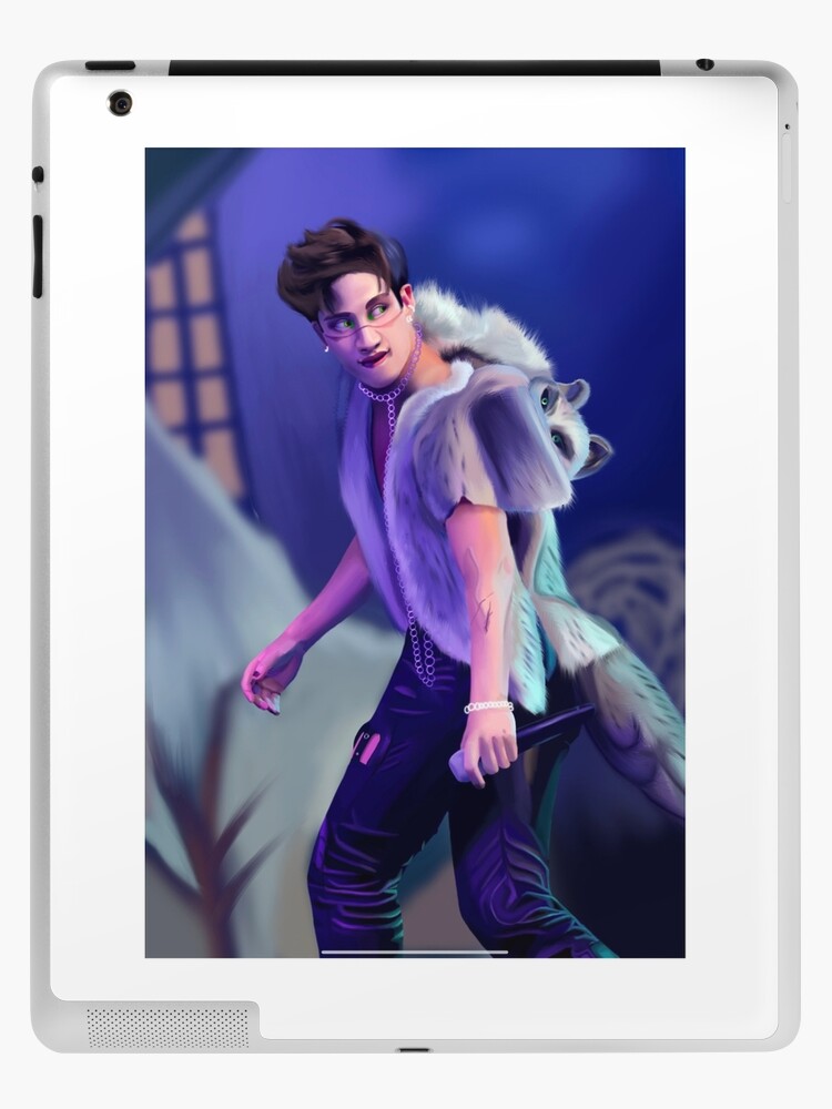 Stray kids - skzoo Wolf chan iPad Case & Skin by MomosDrawing