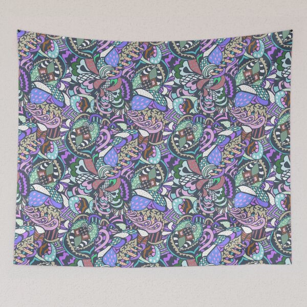 Item preview, abstract colored pattern designed and sold by MadinaFatt.