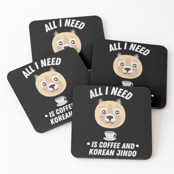 Item preview, coffee and korean jindo dog designed and sold by supriyadi4927.