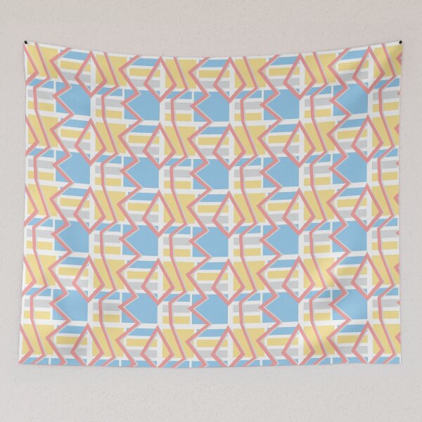 Item preview, Line and geometry can be combined to from a graphic. designed and sold by Peach-Bloom.