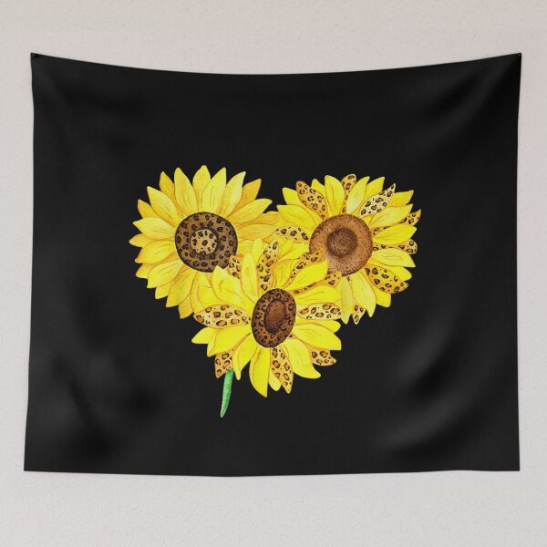Item preview, A bouquet of three yellow sunflowers  designed and sold by CadellShop.