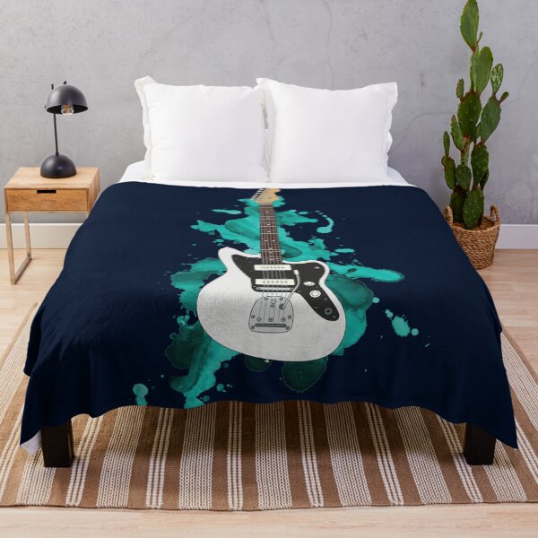 Item preview, Offset Style Electric Guitar Polar White Color designed and sold by nightsworthy.