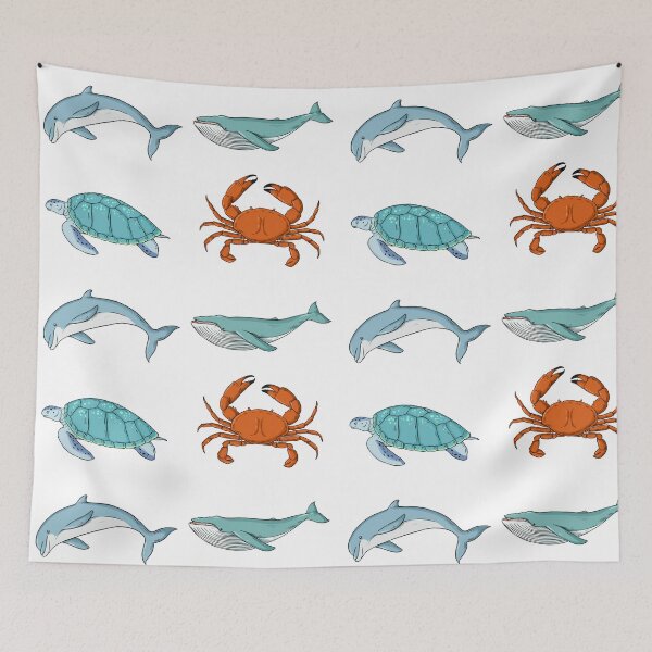 Item preview, sea animal sticker designed and sold by Shimmy53.