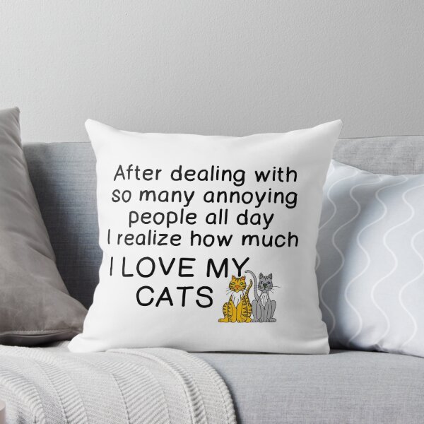 Item preview, MOLESTAR A LAS PERSONAS, SABER CUANTO AMO A LOS GATOS designed and sold by CalliopeSt.