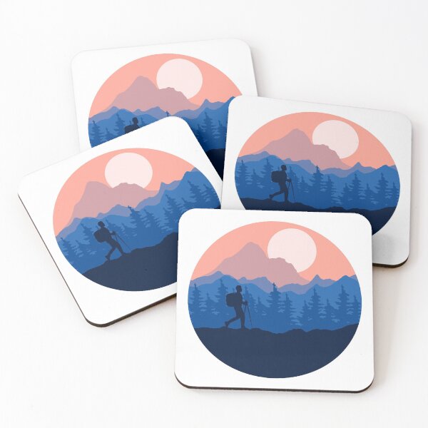Item preview, Hiking in the wild designed and sold by landscapeworlds.