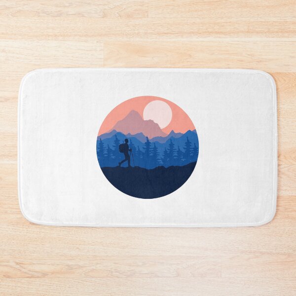 Item preview, Hiking in the wild designed and sold by landscapeworlds.