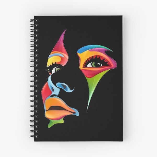 Item preview, Abstract Colorful Woman Art Face designed and sold by ClareMadelane.