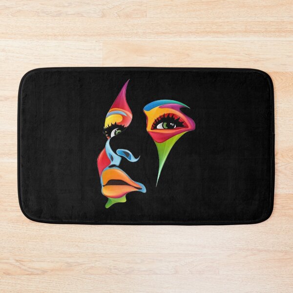 Item preview, Abstract Colorful Woman Art Face designed and sold by ClareMadelane.