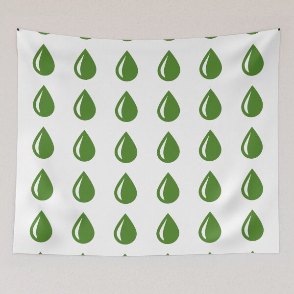 Item preview, Green Drops (Pattern) designed and sold by PSheekey.