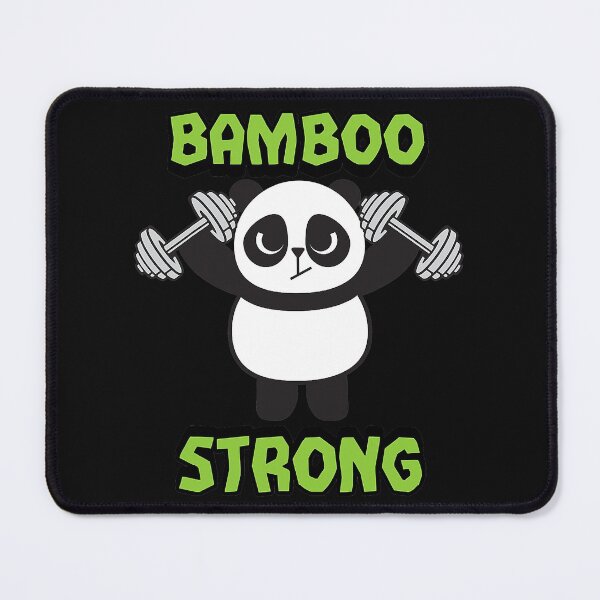 Item preview, Funny Bamboo Strong Power Lifting Panda Bear For Family designed and sold by ZacharyMarcus.