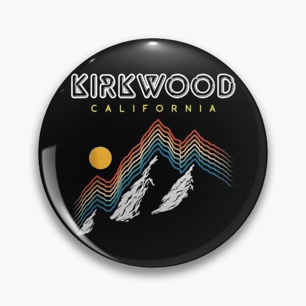 Item preview, Kirkwood, California - USA Ski Resort 1980s Retro designed and sold by EuphemiaShop.
