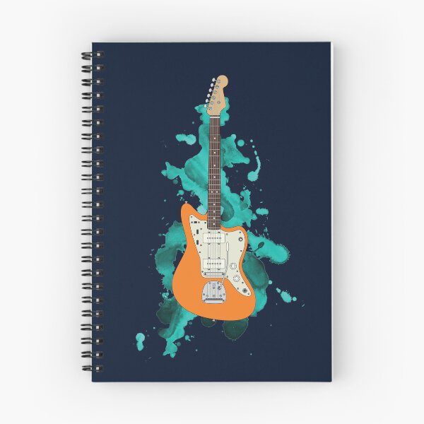 Item preview, Offset Style Electric Guitar Orange Color designed and sold by nightsworthy.
