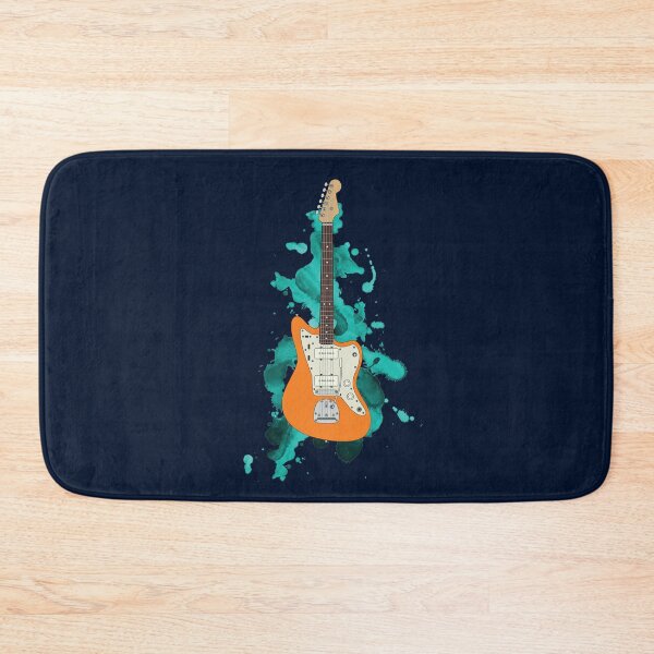 Item preview, Offset Style Electric Guitar Orange Color designed and sold by nightsworthy.