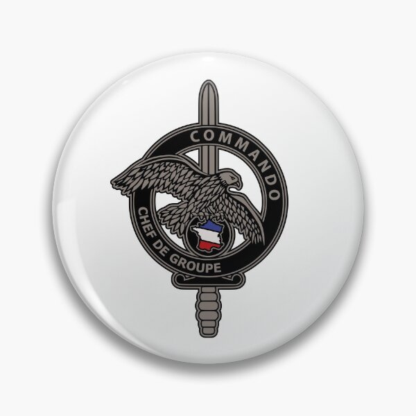 Item preview, French Commando Group Leader Badge designed and sold by sirglennbo.