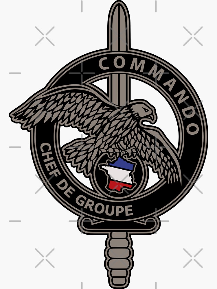 French Commando Group Leader Badge