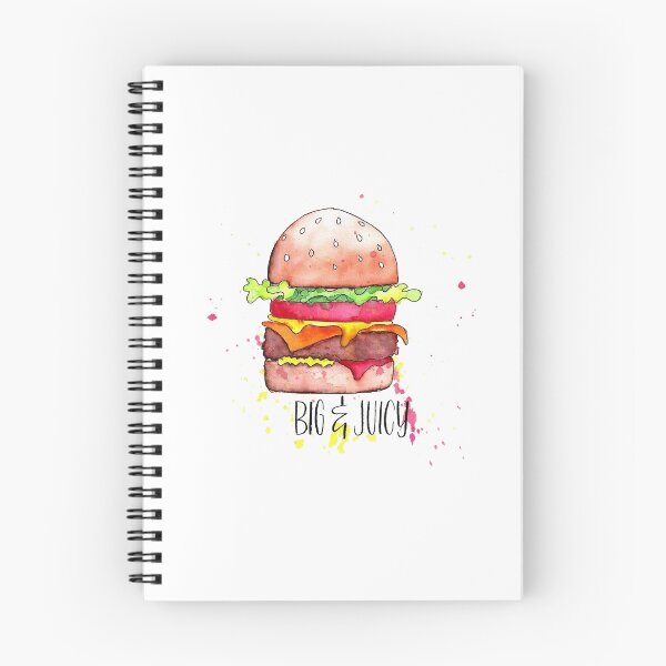 Item preview, Big & Juicy Burger designed and sold by Life with Ink.