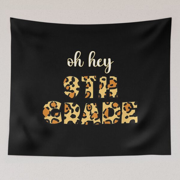 Item preview, Oh Hey 9th Grade Leopard Back to School For Teachers  designed and sold by DaiShop.